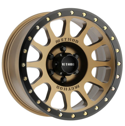 Method MR305 NV Bronze 17x8.5 ET0 Offset 6x135 Bolt Pattern Wheels offroad accessory | Iron Ridge Offroad