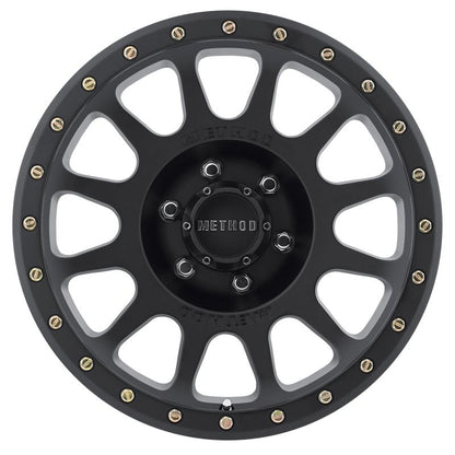 Method MR305 NV Matte Black 20x9 ET+18 Offset 6x135 Bolt Pattern Wheels offroad accessory | Iron Ridge Offroad