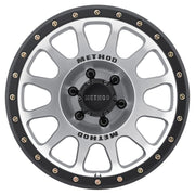 Method Wheels MR305 NV Matte Black Machined 17x8.5 ET0 Offset 6x135 Bolt Pattern Wheels offroad accessory | Iron Ridge Offroad