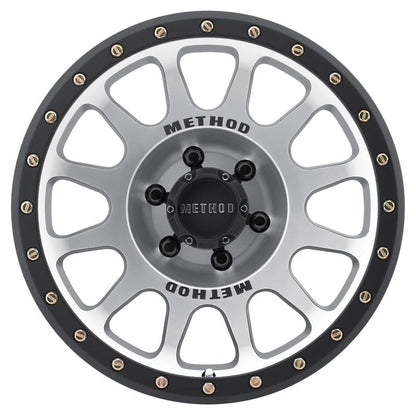 Method Wheels MR305 NV Matte Black Machined 17x8.5 ET0 Offset 6x135 Bolt Pattern Wheels offroad accessory | Iron Ridge Offroad