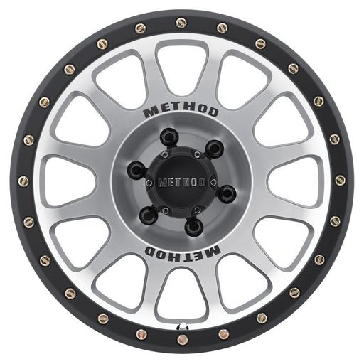 Method Wheels MR305 NV Matte Black Machined 17x8.5 ET0 Offset 6x135 Bolt Pattern Wheels offroad accessory | Iron Ridge Offroad