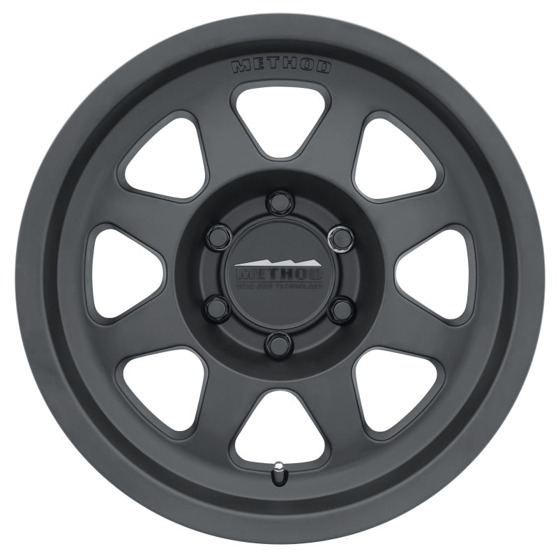 Method Wheels MR701 Matte Black 17x8.5 ET0 Offset 6x135 Bolt Pattern Wheels offroad accessory | Iron Ridge Offroad