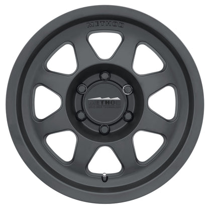 Method Wheels MR701 Matte Black 17x8.5 ET0 Offset 6x135 Bolt Pattern Wheels offroad accessory | Iron Ridge Offroad