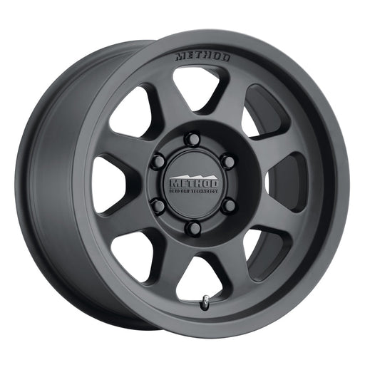 Method Wheels MR701 Matte Black 17x8.5 ET0 Offset 6x135 Bolt Pattern Wheels offroad accessory | Iron Ridge Offroad