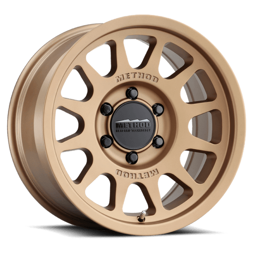 Method Wheels MR703 Bronze 17x8.5 Inch ET+25 6x135 Bolt Pattern Wheels offroad accessory | Iron Ridge Offroad