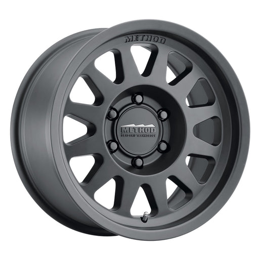 Method Wheels MR704 Matte Black 17x8.5 ET0 Offset 6x135 Bolt Pattern Wheels offroad accessory | Iron Ridge Offroad