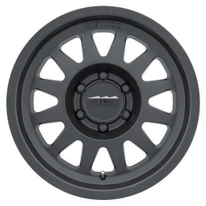 Method Wheels MR704 Matte Black 17x8.5 ET0 Offset 6x135 Bolt Pattern Wheels offroad accessory | Iron Ridge Offroad