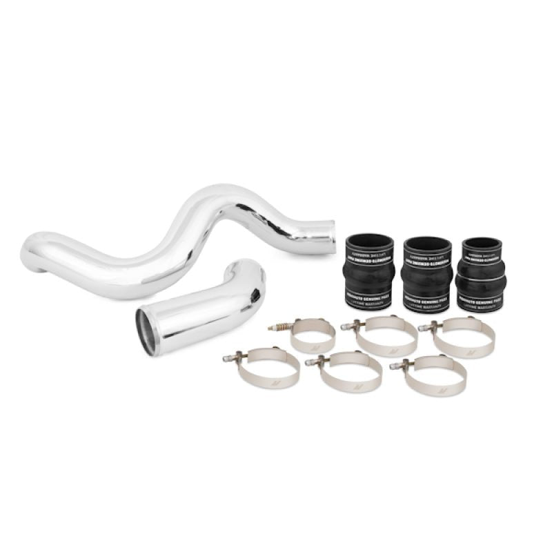 Mishimoto 11+ Chevy 6.6L Duramax Hot-Side Pipe and Boot Kit | Chevrolet Silverado / GMC Sierra / Chevrolet Silverado HD / GMC Sierra HD (99-26) (MMICP-DMAX-11HBK) Forced Induction offroad accessory | Iron Ridge Offroad