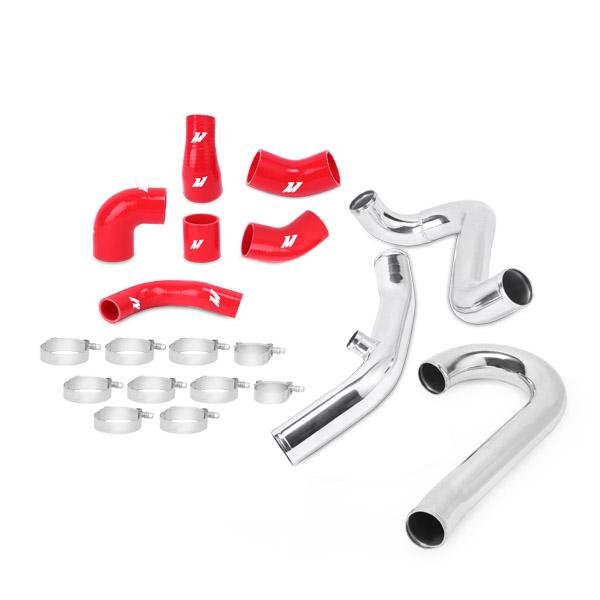 Mishimoto 11+ Chevy 6.6L Duramax Hot-Side Pipe and Boot Kit | Chevrolet Silverado / GMC Sierra / Chevrolet Silverado HD / GMC Sierra HD (99-26) (MMICP-DMAX-11HBK) Forced Induction offroad accessory | Iron Ridge Offroad