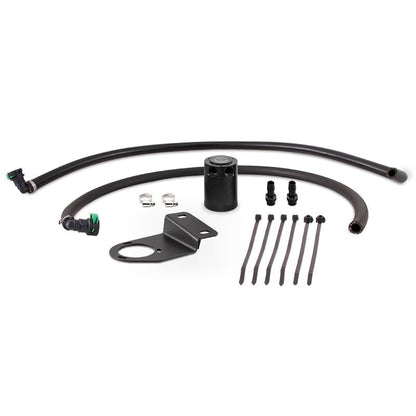 Mishimoto 19+ Ford Ranger Baffled Oil Catch Can Kit - Black Engine Components offroad accessory | Iron Ridge Offroad