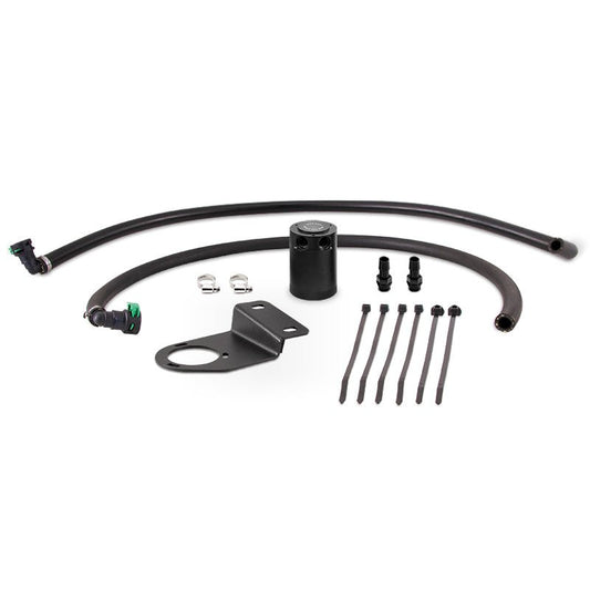 Mishimoto 19+ Ford Ranger Baffled Oil Catch Can Kit - Black Engine Components offroad accessory | Iron Ridge Offroad