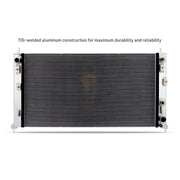 Mishimoto Aluminum Radiator | Chevrolet Silverado 1500 / GMC Sierra 1500 (19-26) (MMRAD-T1-19) Cooling offroad accessory | Iron Ridge Offroad