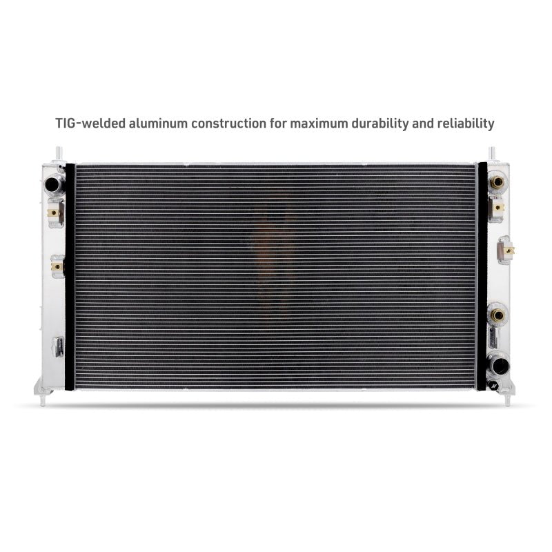 Mishimoto Aluminum Radiator | Chevrolet Silverado 1500 / GMC Sierra 1500 (19-26) (MMRAD-T1-19) Cooling offroad accessory | Iron Ridge Offroad