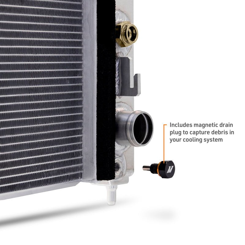 Mishimoto Aluminum Radiator | Chevrolet Silverado 1500 / GMC Sierra 1500 (19-26) (MMRAD-T1-19) Cooling offroad accessory | Iron Ridge Offroad