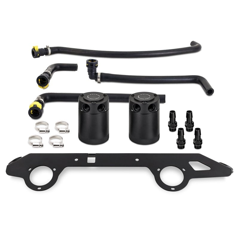 Mishimoto Baffled Oil Catch Can System - 2023+ Ford Bronco 2.7L Engine Components offroad accessory | Iron Ridge Offroad