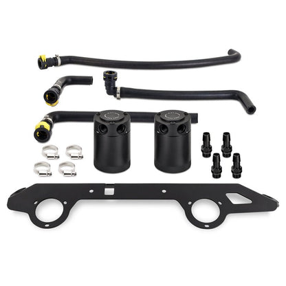 Mishimoto Baffled Oil Catch Can System - 2023+ Ford Bronco 2.7L Engine Components offroad accessory | Iron Ridge Offroad