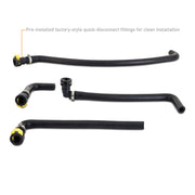 Mishimoto Baffled Oil Catch Can System - 2023+ Ford Bronco 2.7L Engine Components offroad accessory | Iron Ridge Offroad