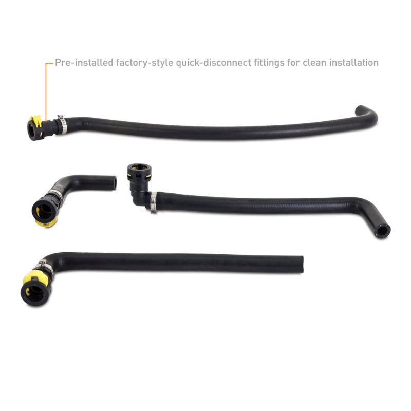 Mishimoto Baffled Oil Catch Can System - 2023+ Ford Bronco 2.7L Engine Components offroad accessory | Iron Ridge Offroad