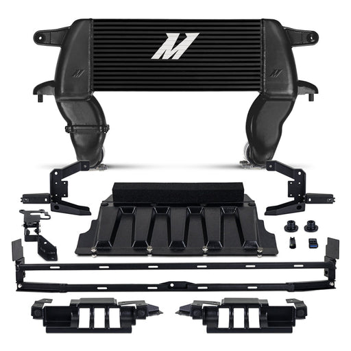 Mishimoto Black High Mount Intercooler Kit - 2021+ Ford Bronco 2.3L / 2.7L Forced Induction offroad accessory | Iron Ridge Offroad
