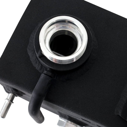 Mishimoto Coolant Expansion Tank Micro Wrinkle Black - 2021+ Ford Bronco 2.3L / 2.7L Cooling offroad accessory | Iron Ridge Offroad