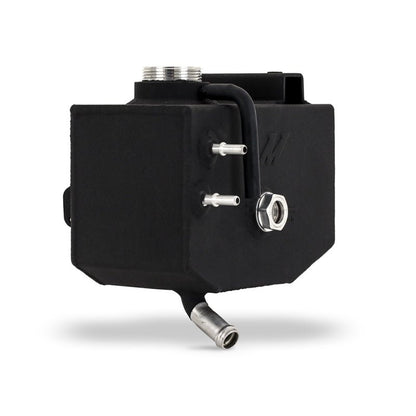 Mishimoto Coolant Expansion Tank Micro Wrinkle Black - 2021+ Ford Bronco 2.3L / 2.7L Cooling offroad accessory | Iron Ridge Offroad