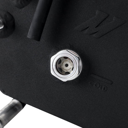 Mishimoto Coolant Expansion Tank Micro Wrinkle Black - 2021+ Ford Bronco 2.3L / 2.7L Cooling offroad accessory | Iron Ridge Offroad