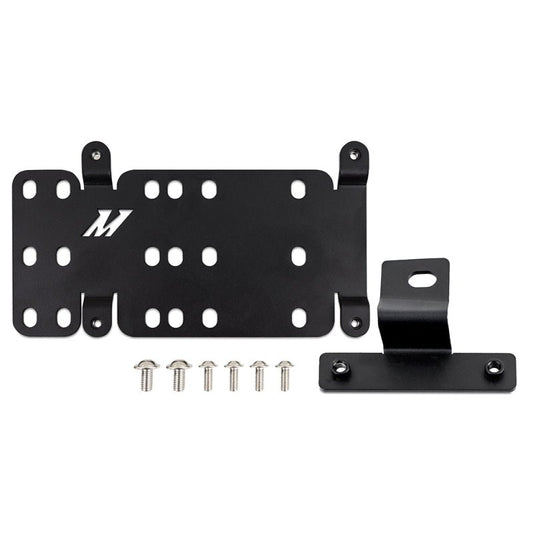 Mishimoto Front Bumper License Plate Relocation - 2021+ Ford Bronco Exterior Styling offroad accessory | Iron Ridge Offroad