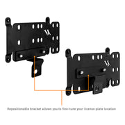 Mishimoto Front Bumper License Plate Relocation - 2021+ Ford Bronco Exterior Styling offroad accessory | Iron Ridge Offroad