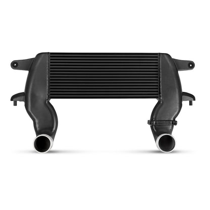 Mishimoto High - Mount Intercooler Kit Black Core / Polished Pipes - 2021+ Ford Bronco 2.3L Forced Induction offroad accessory | Iron Ridge Offroad