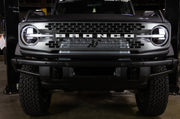 Mishimoto High - Mount Intercooler Kit Black Core / Polished Pipes - 2021+ Ford Bronco 2.3L Forced Induction offroad accessory | Iron Ridge Offroad