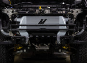 Mishimoto High - Mount Intercooler Kit Black Core / Polished Pipes - 2021+ Ford Bronco 2.3L Forced Induction offroad accessory | Iron Ridge Offroad