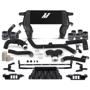 Mishimoto High Mount Intercooler Kit Black Pipes / Black Core - 2021+ Ford Bronco 2.7L Forced Induction offroad accessory | Iron Ridge Offroad