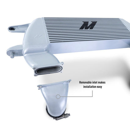 Mishimoto High Mount Intercooler Kit Black Pipes / Sliver Core - 2021+ Ford Bronco 2.7L Forced Induction offroad accessory | Iron Ridge Offroad