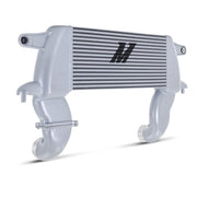 Mishimoto High Mount Intercooler Kit Black Pipes / Sliver Core - 2021+ Ford Bronco 2.7L Forced Induction offroad accessory | Iron Ridge Offroad
