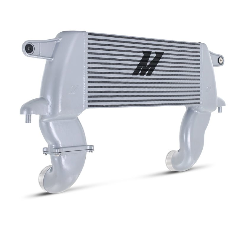 Mishimoto High - Mount Intercooler Kit Silver Core / Black Pipes - 2021+ Ford Bronco 2.3L Forced Induction offroad accessory | Iron Ridge Offroad