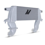 Mishimoto High - Mount Intercooler Kit Silver Core / Black Pipes - 2021+ Ford Bronco 2.3L Forced Induction offroad accessory | Iron Ridge Offroad