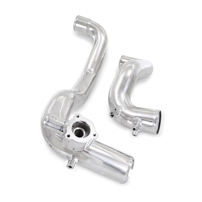 Mishimoto High Mount Intercooler Kit Sliver Core / Polished Pipes - 2021+ Ford Bronco 2.3L Forced Induction offroad accessory | Iron Ridge Offroad