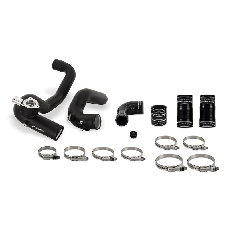 Mishimoto High - Mount Intercooler Pipe Upgrade Kit Black - 2021+ Ford Bronco 2.3L Forced Induction offroad accessory | Iron Ridge Offroad