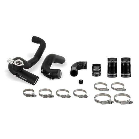Mishimoto High - Mount Intercooler Pipe Upgrade Kit Black - 2021+ Ford Bronco 2.3L Forced Induction offroad accessory | Iron Ridge Offroad