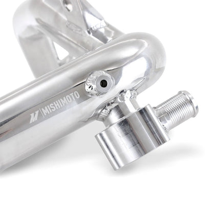 Mishimoto High - Mount Intercooler Pipe Upgrade Kit Polished - 2021+ Ford Bronco 2.3L Forced Induction offroad accessory | Iron Ridge Offroad