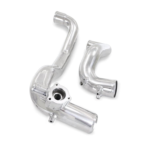 Mishimoto High - Mount Intercooler Pipe Upgrade Kit Polished - 2021+ Ford Bronco 2.3L Forced Induction offroad accessory | Iron Ridge Offroad