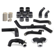 Mishimoto High - Mount Intercooler Pipe Upgrade Kit Wrinkle Black - 2021+ Ford Bronco 2.7L Forced Induction offroad accessory | Iron Ridge Offroad