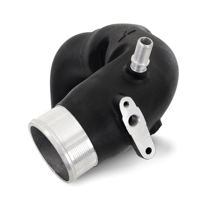 Mishimoto High - Mount Intercooler Pipe Upgrade Kit Wrinkle Black - 2021+ Ford Bronco 2.7L Forced Induction offroad accessory | Iron Ridge Offroad