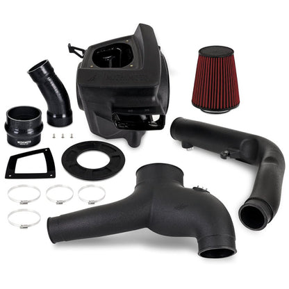 Mishimoto Intake/Snorkel Bundle Oiled Filter - 2021+ Ford Bronco 2.7L Air Intake Systems offroad accessory | Iron Ridge Offroad