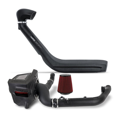 Mishimoto Intake/Snorkel Bundle Oiled Filter - 2021+ Ford Bronco 2.7L Air Intake Systems offroad accessory | Iron Ridge Offroad