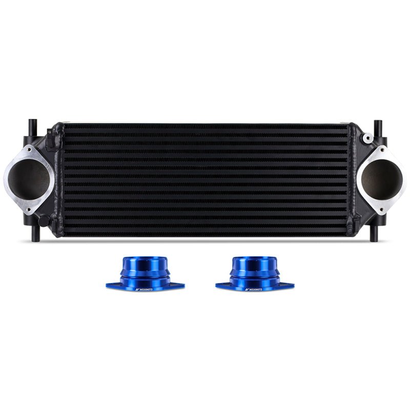 Mishimoto Performance Intercooler Kit Black Core / Polished Pipes - 2021+ Ford Bronco 2.3L Forced Induction offroad accessory | Iron Ridge Offroad