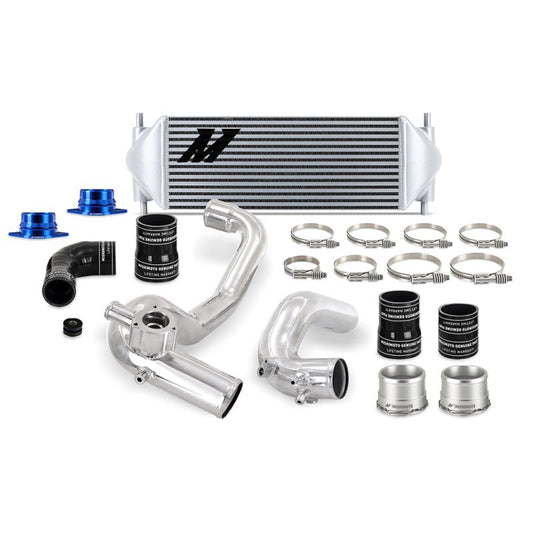 Mishimoto Performance Intercooler Kit Silver Core / Polished Pipes - 2021+ Ford Bronco 2.3L Forced Induction offroad accessory | Iron Ridge Offroad