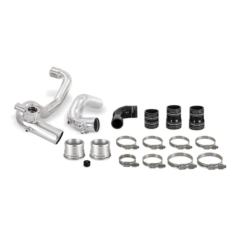 Mishimoto Performance Intercooler Pipe Kit Polished - 2021+ Ford Bronco 2.3L Forced Induction offroad accessory | Iron Ridge Offroad