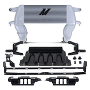 Mishimoto Silver High Mount Intercooler Kit - 2021+ Ford Bronco 2.3L / 2.7L Forced Induction offroad accessory | Iron Ridge Offroad