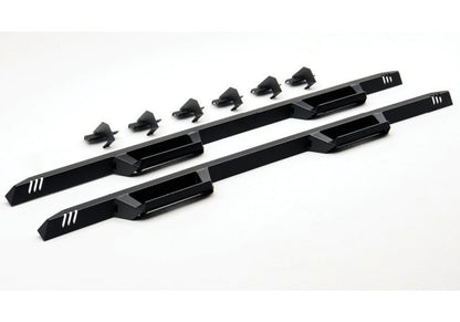 N - Fab EPYX 2019 Ford Ranger Crew Cab - Cab Length - Tex. Black Nerf Bars & Running Boards offroad accessory | Iron Ridge Offroad